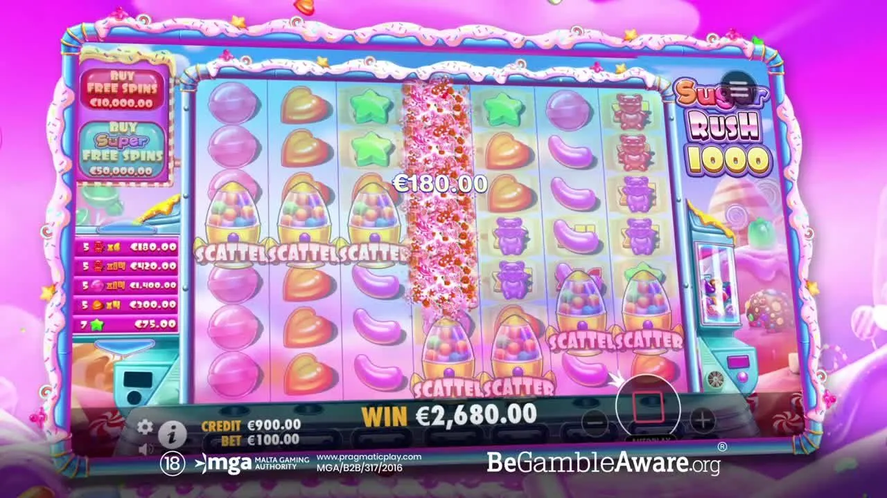 Sugar Rush 1000 Review 2026 - RTP, Multipliers and Bonus Buy preview 3