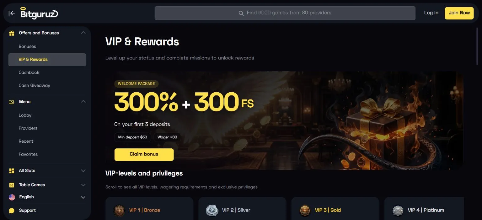Bitguruz Casino Review preview 4