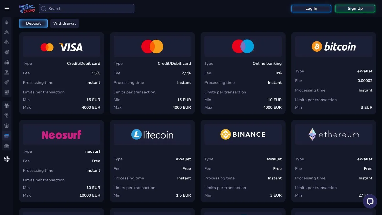 7Bit Casino Review 2026 preview 1