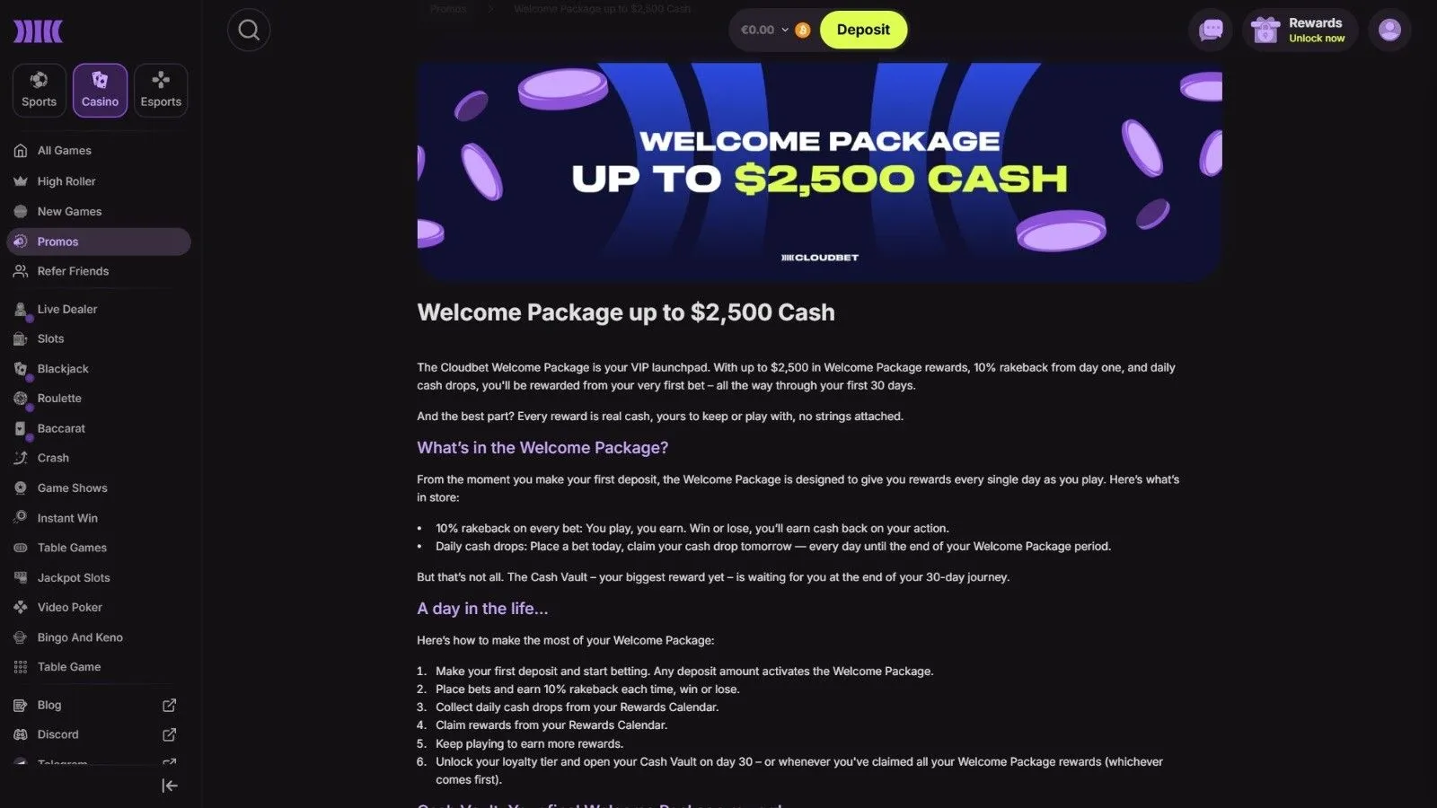 Cloudbet Casino Review 2026 preview 3