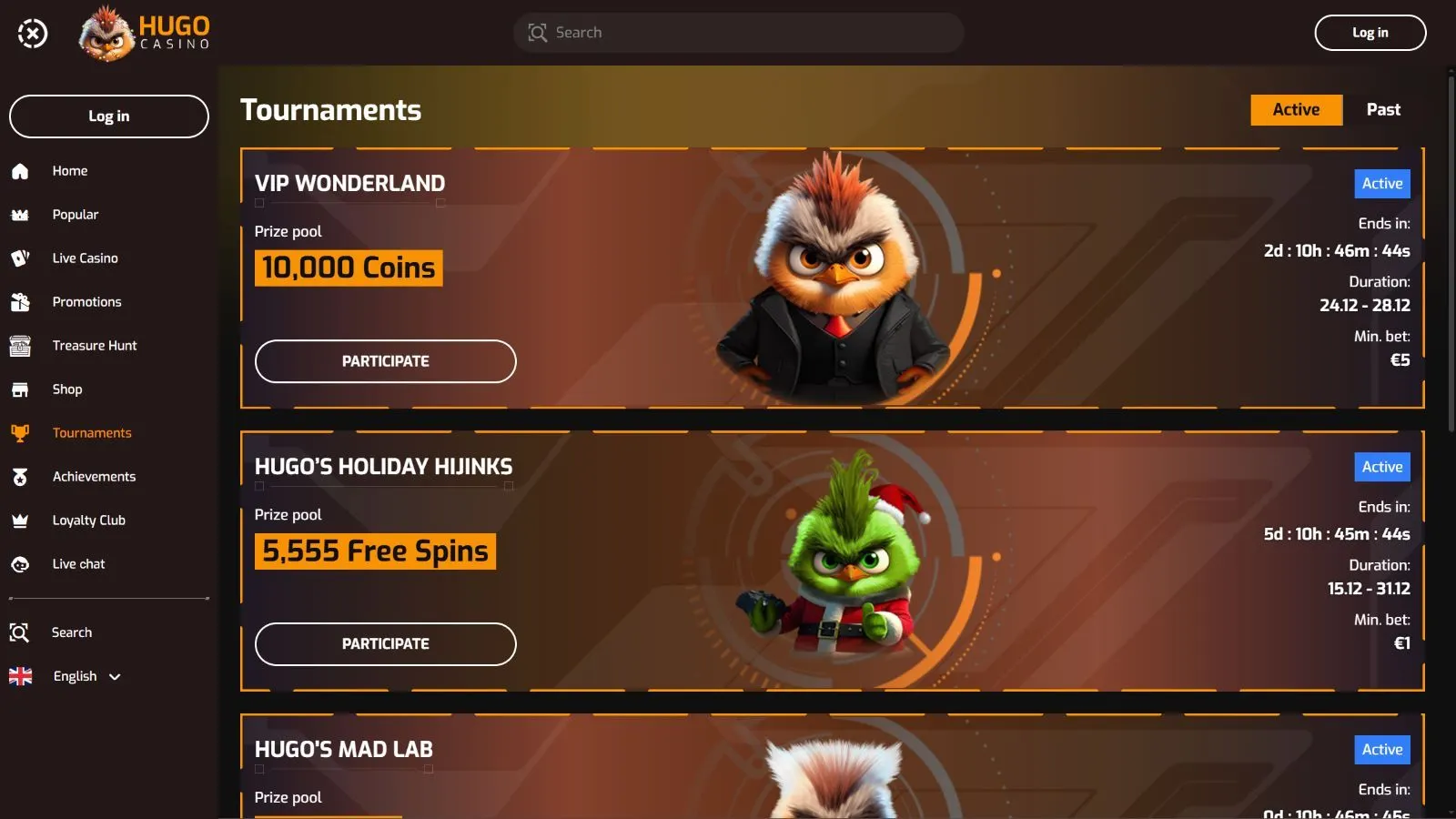 Hugo Casino Review 2026 preview 9
