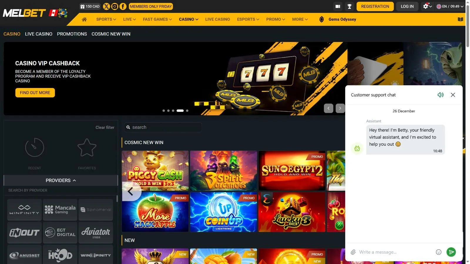 Melbet Casino Review 2026 preview 3