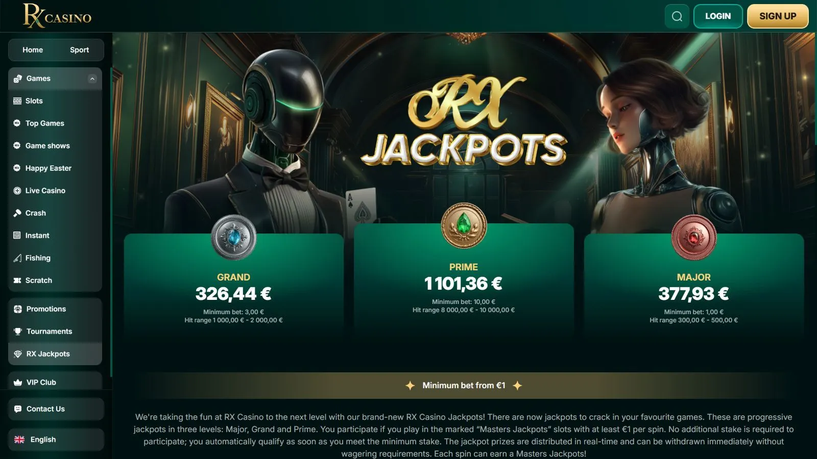 RX Casino Review 2026 preview 7