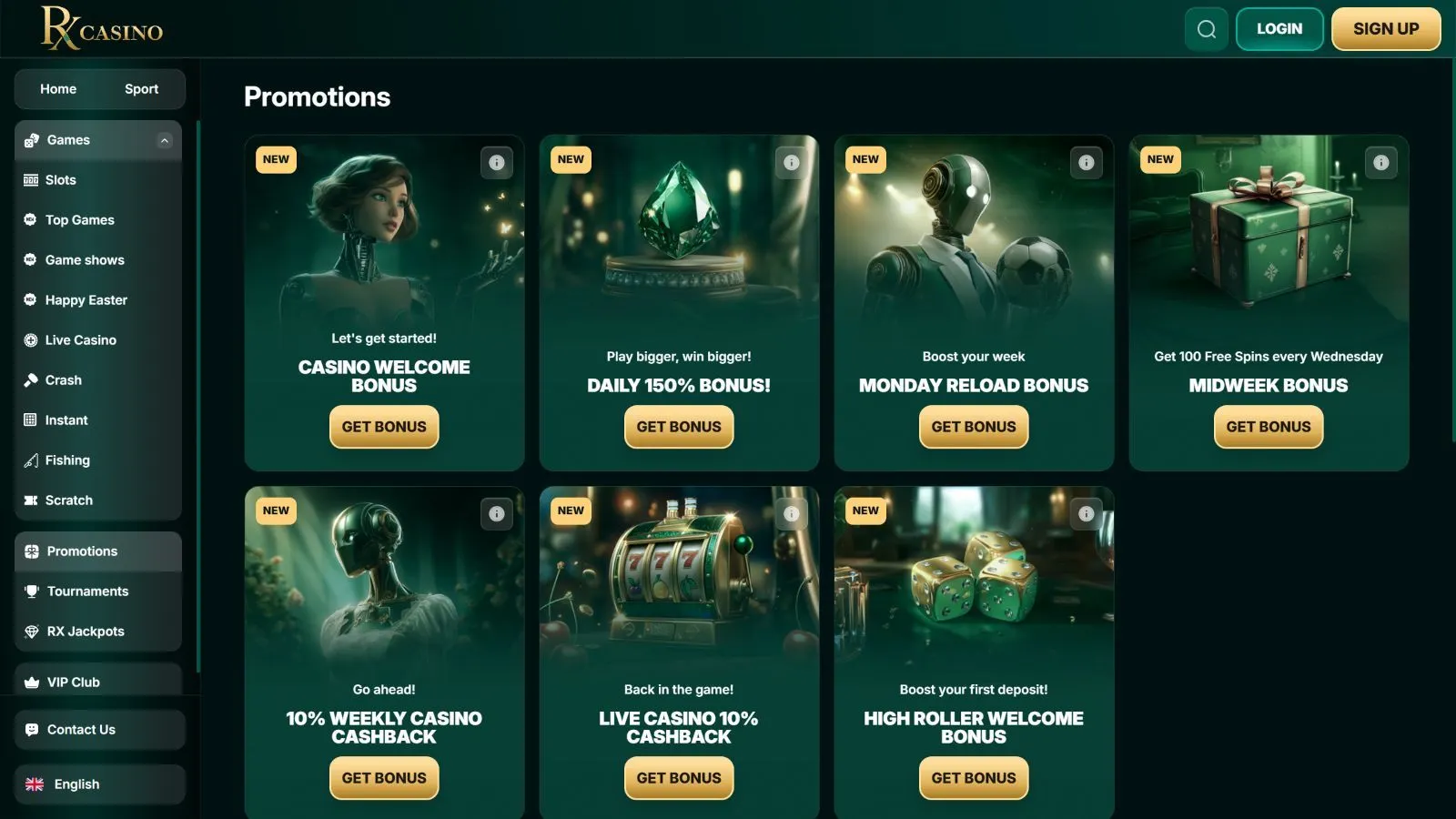 RX Casino Review 2026 preview 4