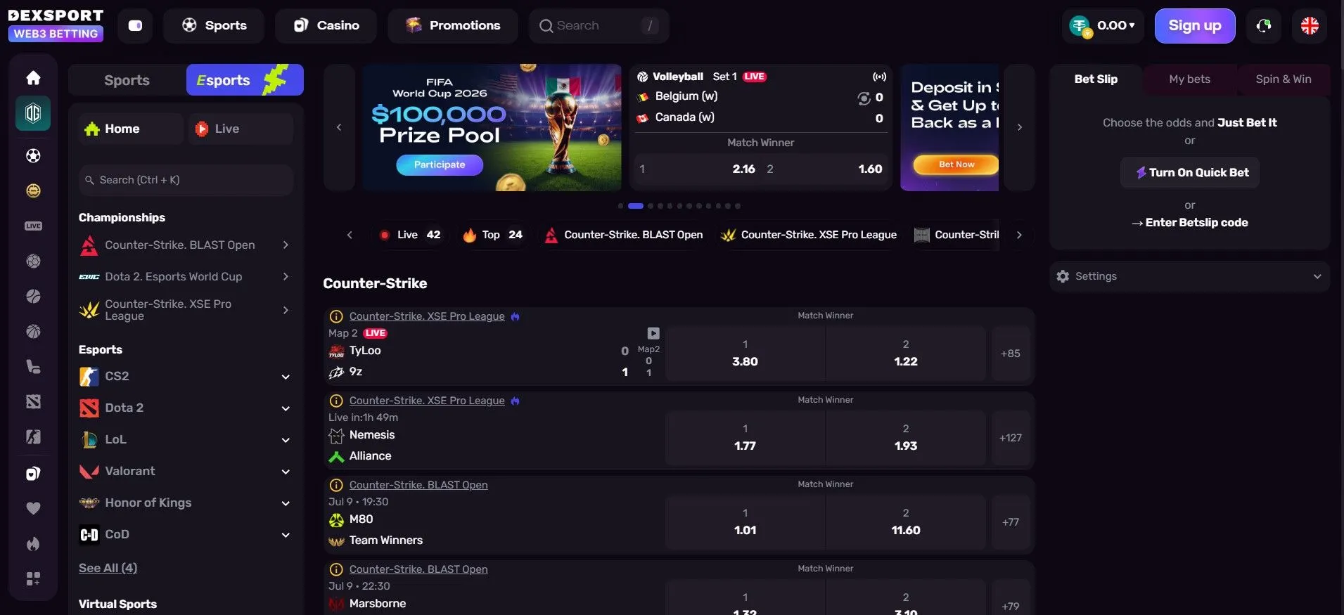 Dexsport Casino Review preview 2