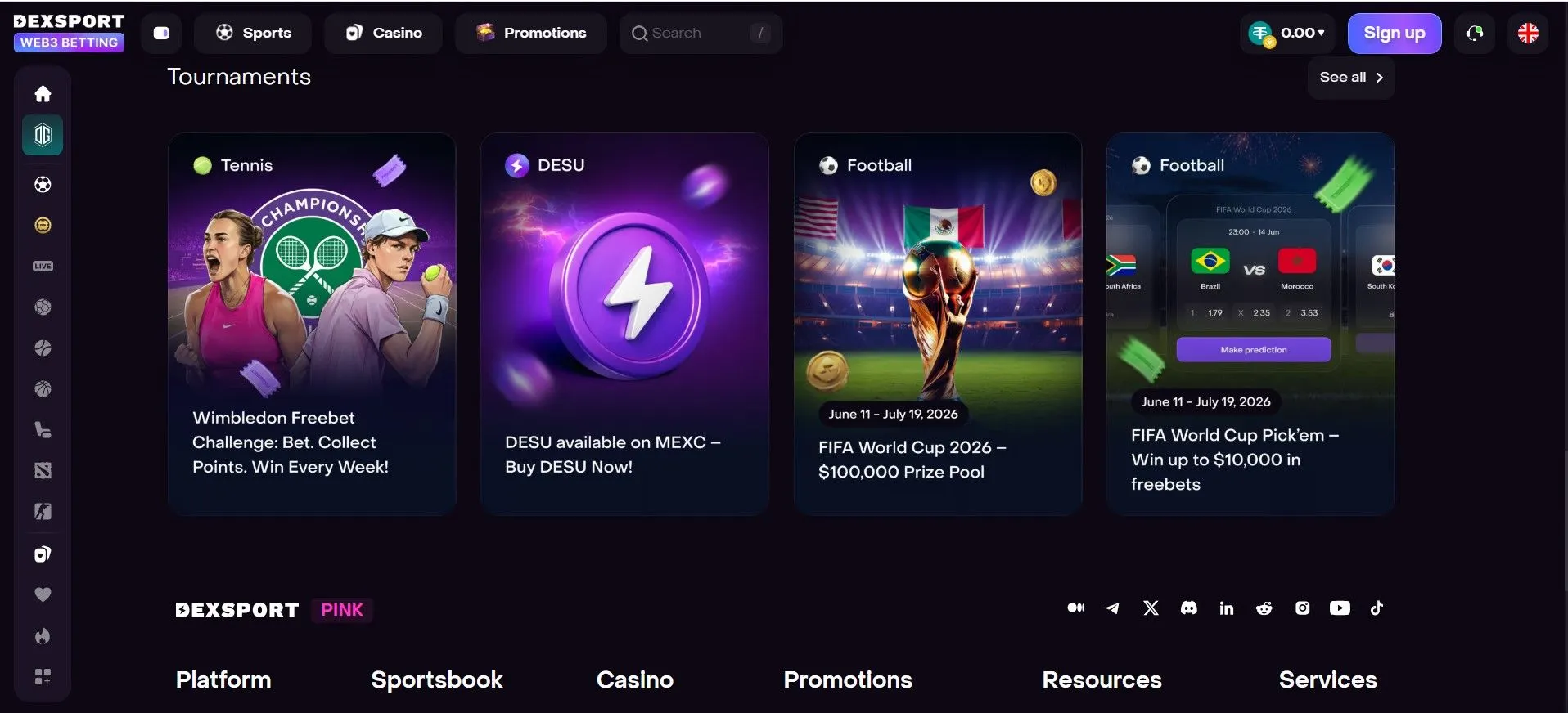 Dexsport Casino Review preview 3