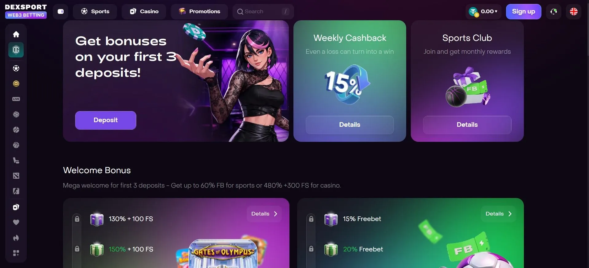 Dexsport Casino Review preview 6
