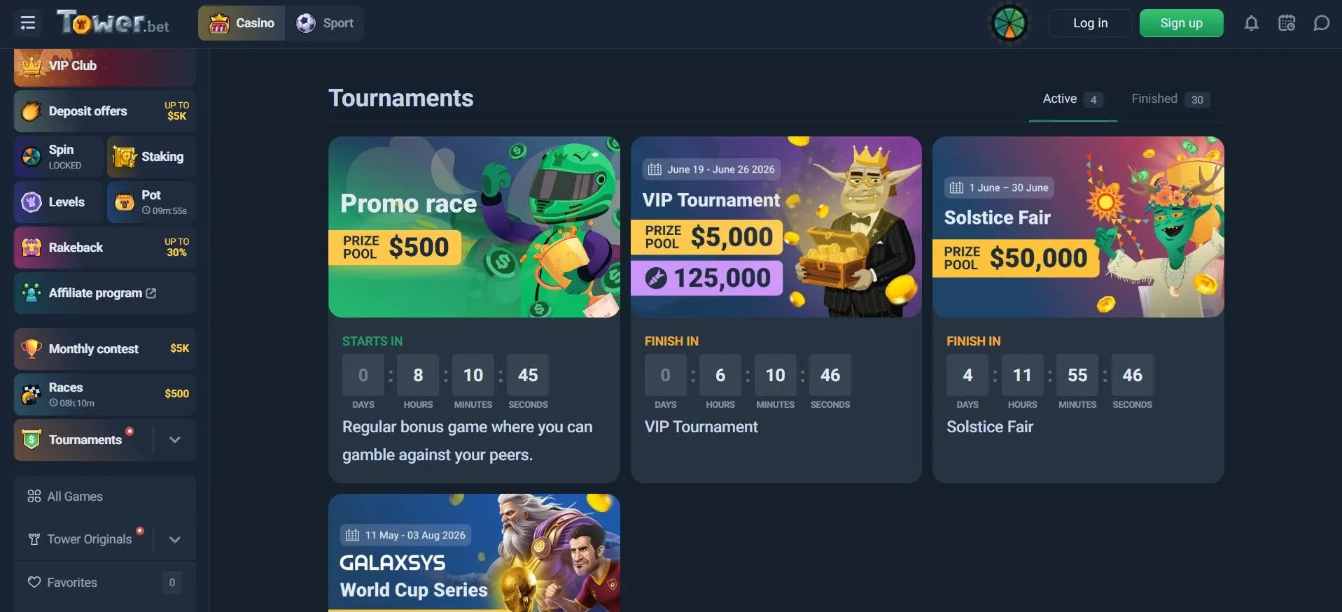 Tower.bet Casino Review 2026 preview 4