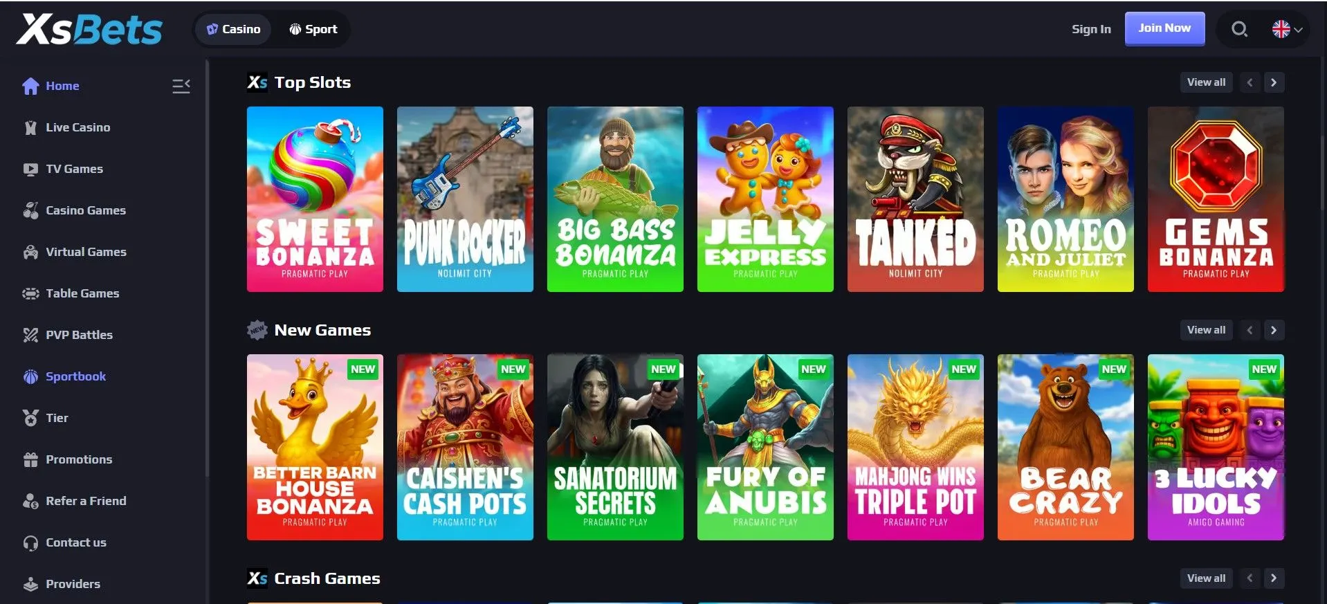 XsBets Casino Review preview 5